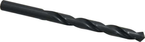 Hertel - 23/64" 118° High Speed Steel Jobber Drill - Oxide Finish, Right Hand Cut, Spiral Flute, Straight Shank, 4-7/8" OAL, Standard Point - Apex Tool & Supply