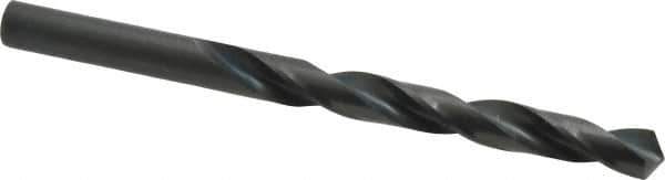 Hertel - Letter U 118° High Speed Steel Jobber Drill - Oxide Finish, Right Hand Cut, Spiral Flute, Straight Shank, 5" OAL, Standard Point - Apex Tool & Supply