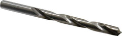 CJT - 25/64" 118° Carbide-Tipped Jobber Drill - Bright Finish, Right Hand Cut, Spiral Flute, Straight Shank, 5-1/4" OAL, Standard Point - Apex Tool & Supply