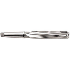 Made in USA - 1/2" Diam, 4 Flute, Carbide-Tipped 2MT Shank Core Drill - Apex Tool & Supply