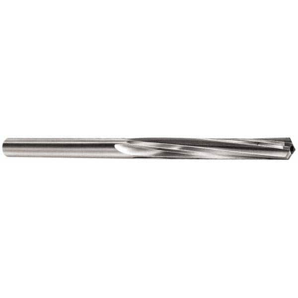 Made in USA - 11/16" Diam, 4 Flute, Carbide-Tipped Straight Shank Core Drill - Apex Tool & Supply