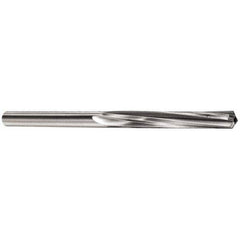 Made in USA - 11/16" Diam, 4 Flute, Carbide-Tipped Straight Shank Core Drill - Apex Tool & Supply