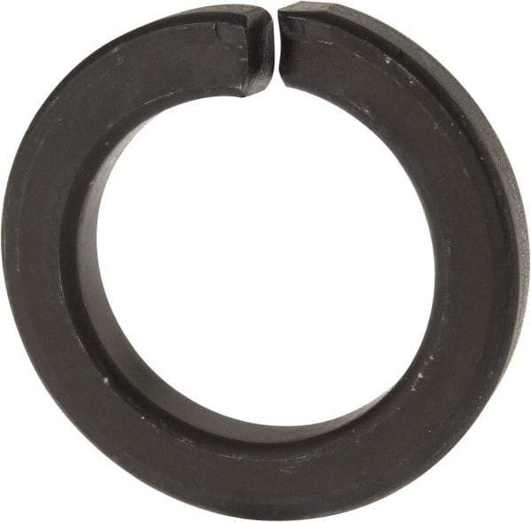 Value Collection - 1-3/4", 1.758" ID, 0.389" Thick Split Lock Washer - Grade 8 Spring Steel, Uncoated, 1.758" Min ID, 1.789" Max ID, 2.679" Max OD - Apex Tool & Supply