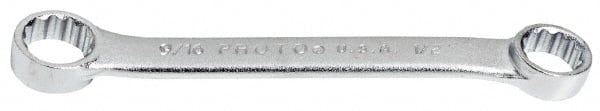 Proto - 7/16 x 1/2", 12 Point, Satin Finish, Double End, Box Wrench - Apex Tool & Supply