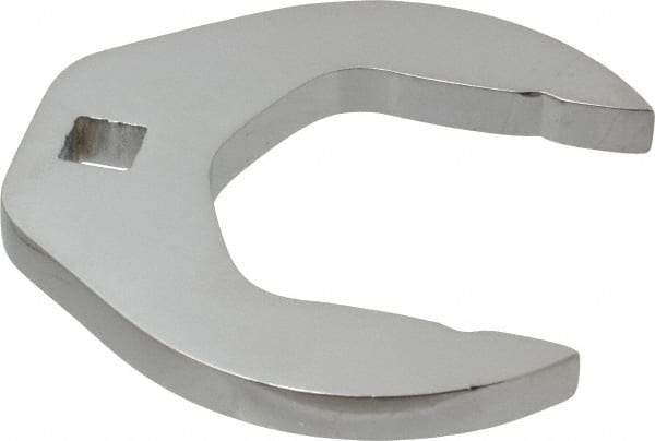 Proto - 1-15/16" 3/8" Drive Chrome Open End Crowfoot Wrench - 3.34" Head Diam x 0.38" Head Thickness - Apex Tool & Supply