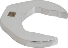 Proto - 2" 3/8" Drive Chrome Open End Crowfoot Wrench - 3.47" Head Diam x 1/2" Head Thickness - Apex Tool & Supply