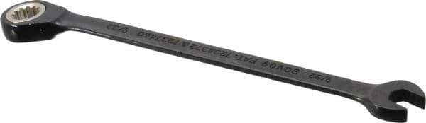 Proto - 9/32" 12 Point Combination Wrench - 15° Head Angle, 5-1/2" OAL, Steel, Black Chrome Finish - Apex Tool & Supply