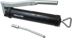 PRO-LUBE - 6,000 Max psi, Lever Grease Gun - 14 oz Capacity, 1/8 Thread Outlet - Apex Tool & Supply