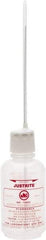 Justrite - 16 oz Safety Wash Bottle - ABS Plastic, White - Apex Tool & Supply