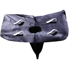 UltraTech - 4' Long x 3' Wide, Nonwoven Poly-Geotextile Catch Basin Insert - 10" Diam, 18 x 18" to 44 x 32" Drain, Gray, Use for Oil/Sediment - Apex Tool & Supply