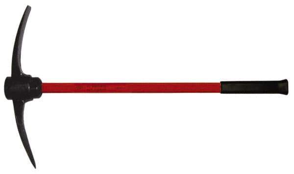 NUPLA - 5 Lb Head Railroad Pick - 36" OAL, Fiberglass - Apex Tool & Supply