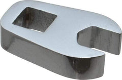 Proto - 10mm 3/8" Drive Chrome Crowfoot Wrench - 0.95" Head Diam x 1/4" Head Thickness, 1.17" OAL - Apex Tool & Supply