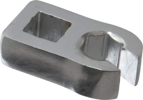 Proto - 3/8" 6 Point 3/8" Drive Chrome Flare Nut Crowfoot Wrench - 29/32" Head Diam x 1/4" Head Thickness, 1.81" OAL - Apex Tool & Supply