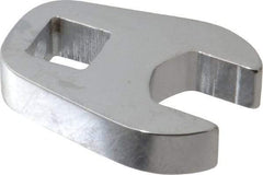 Proto - 13mm 3/8" Drive Chrome Crowfoot Wrench - 1-3/32" Head Diam x 1/4" Head Thickness, 1-1/2" OAL - Apex Tool & Supply