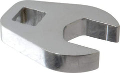 Proto - 16mm 3/8" Drive Chrome Crowfoot Wrench - 1-11/32" Head Diam x 1/4" Head Thickness, 1-21/32" OAL - Apex Tool & Supply