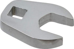 Proto - 17mm 3/8" Drive Chrome Crowfoot Wrench - 1-3/32" Head Diam x 1/4" Head Thickness, 1-23/32" OAL - Apex Tool & Supply