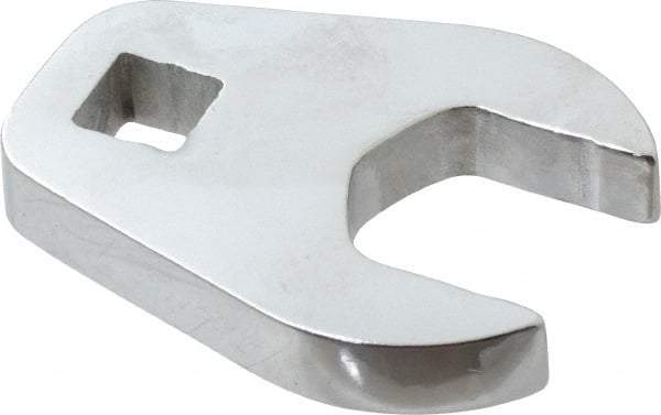 Proto - 20mm 3/8" Drive Chrome Crowfoot Wrench - 1-5/8" Head Diam x 1/4" Head Thickness, 2-1/16" OAL - Apex Tool & Supply