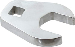 Proto - 20mm 3/8" Drive Chrome Crowfoot Wrench - 1-5/8" Head Diam x 1/4" Head Thickness, 2-1/16" OAL - Apex Tool & Supply