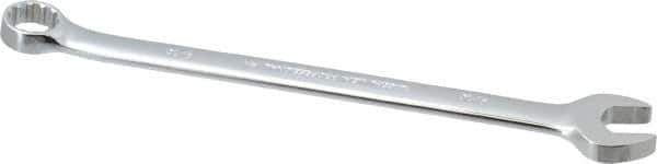 Proto - 9/16" 12 Point Combination Wrench - 15° Offset Angle, 8-5/8" OAL, Steel, Chrome Finish - Apex Tool & Supply