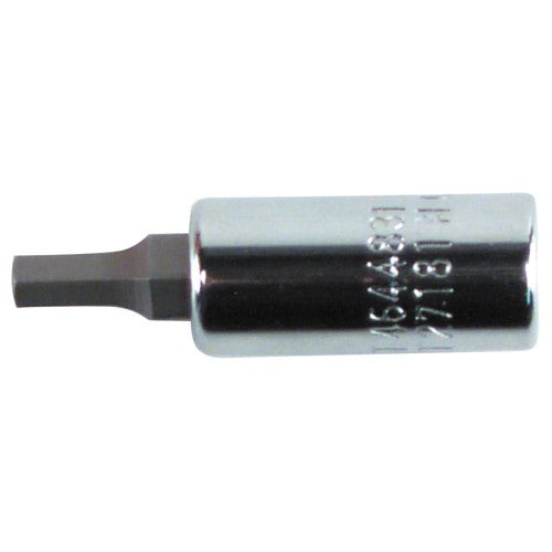 Hex Metric Bit Socket 1/4″ Square Drive with 1/4″ Replaceable Hex Bit 10 mm × 38 mm Overall Length - Apex Tool & Supply