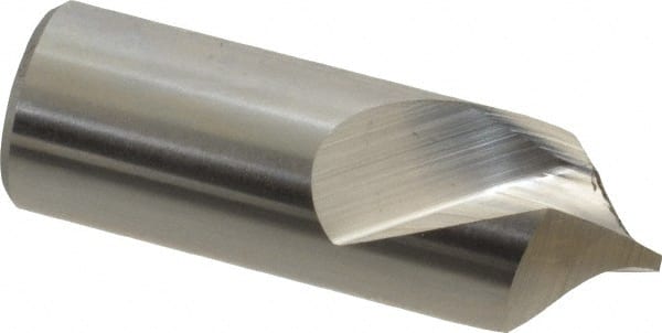 Keo - 3/4" Body Diam, 90°, 2-1/4" OAL, High Speed Steel Spotting Drill - Apex Tool & Supply