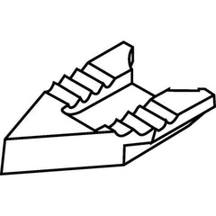 Kennametal - 1/2" Inscribed Circle, 80° Included Angle, Diamond (Shape), Chipbreaker for Indexables - 80° Included Angle - Apex Tool & Supply