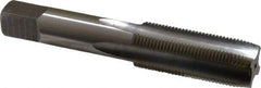Cleveland - M20x1.50 Metric Fine 4 Flute Bright Finish High Speed Steel Straight Flute Standard Hand Tap - Plug, Right Hand Thread, 4.469" OAL, 50.8mm Thread Length, D6 Limit, Oversize - Apex Tool & Supply