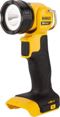 DeWALT - 20 Volts, 110 Lumens, Cordless Flashlight - White, Up to 25 hr Run Time - Apex Tool & Supply