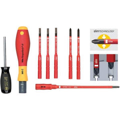 Wiha - Multi-Bit Screwdriver - Phillips & Torx Tip - Apex Tool & Supply