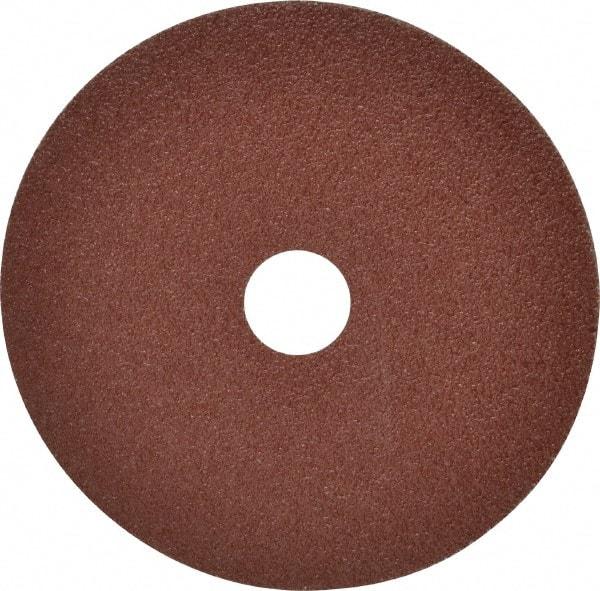 3M - 5" Diam 7/8" Hole 60 Grit Fiber Disc - Medium Grade, Ceramic, 12,000 Max RPM, Series 982C - Apex Tool & Supply