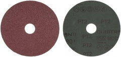 3M - 5" Diam 7/8" Hole 80 Grit Fiber Disc - Medium Grade, Ceramic, 12,000 Max RPM, Series 982C - Apex Tool & Supply