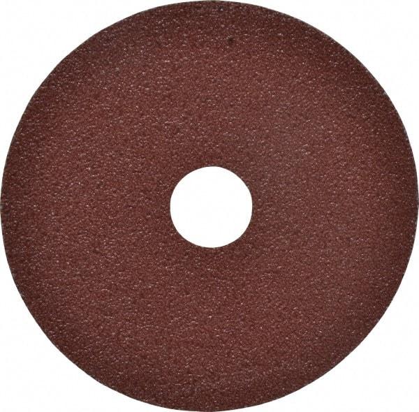 3M - 4-1/2" Diam 7/8" Hole 60 Grit Fiber Disc - Medium Grade, Ceramic, 13,300 Max RPM, Series 982C - Apex Tool & Supply