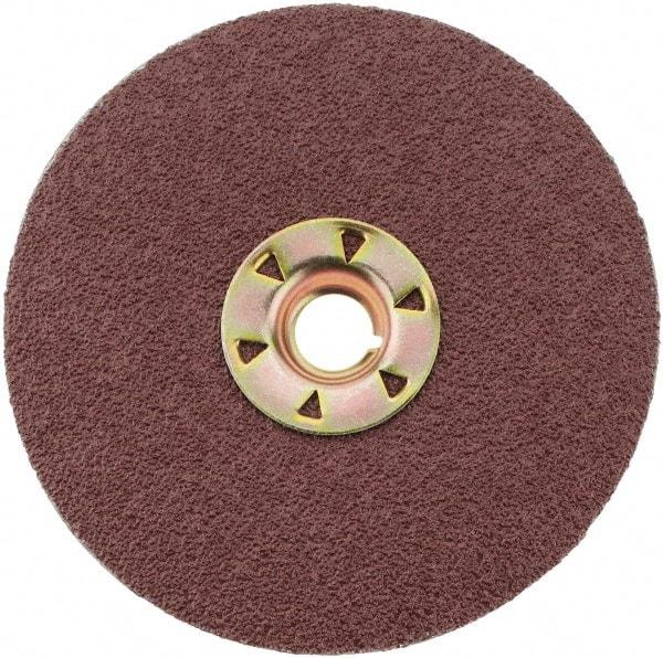 3M - 4-1/2" Diam 5/8-11 Threaded Hole 60 Grit Fiber Disc - Medium Grade, Ceramic, 13,300 Max RPM, Series 982C - Apex Tool & Supply