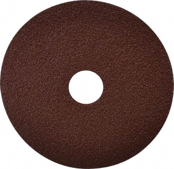3M - 4-1/2" Diam 7/8" Hole 80 Grit Fiber Disc - Medium Grade, Ceramic, 13,300 Max RPM, Series 982C - Apex Tool & Supply