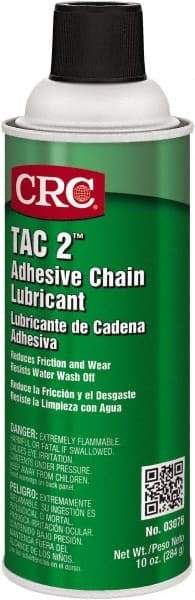 CRC - 16 oz Aerosol Adhesive Chain & Cable Lubricant - Blue, 350°F - Apex Tool & Supply