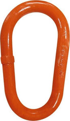 CM - 100 Grade Powder Coated Steel Oblong Master Link - 1-3/4" Diameter, 91,700 Lb Load Limit - Apex Tool & Supply