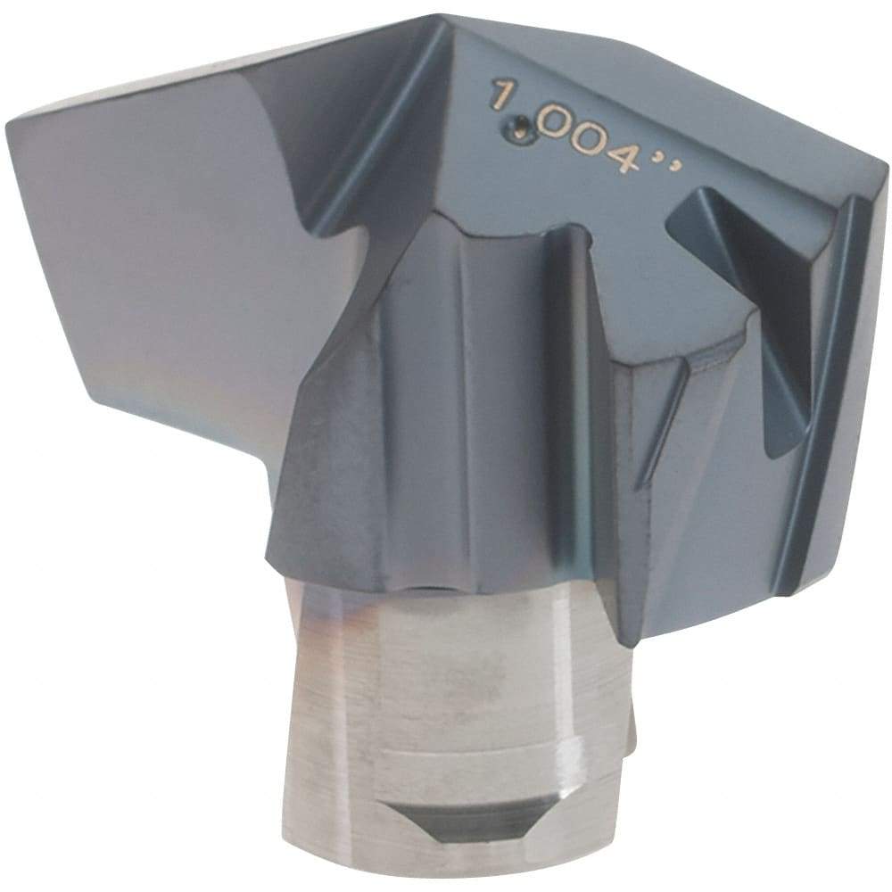 Iscar - Series ICP-2M, 1.004" Diam Grade IC908 140° Replaceable Drill Tip - Carbide, TiAlN Finish, 25 Seat Size, Through Coolant - Apex Tool & Supply