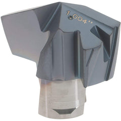 Iscar - Series ICP-2M, 1.004" Diam Grade IC908 140° Replaceable Drill Tip - Carbide, TiAlN Finish, 25 Seat Size, Through Coolant - Apex Tool & Supply