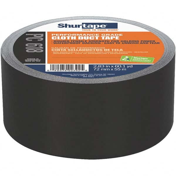 Shurtape - PC 618 Performance Grade, Colored Cloth Duct Tape - Apex Tool & Supply