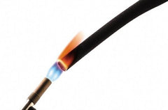 Techflex - Black High Temperature Cable Sleeve - 100' Coil Length, -94 to 1,200°F - Apex Tool & Supply