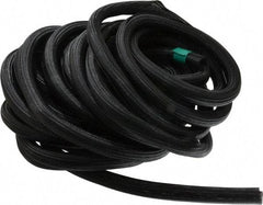 Techflex - Black Braided Cable Sleeve - 50' Coil Length, -103 to 257°F - Apex Tool & Supply