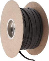 Techflex - Black Braided Expandable Cable Sleeve - 500' Coil Length, -103 to 257°F - Apex Tool & Supply