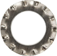 Value Collection - M8 Screw, 8.4mm ID, Stainless Steel External Tooth Lock Washer - 15mm OD, Uncoated, Grade 316 & Austenitic A4 - Apex Tool & Supply