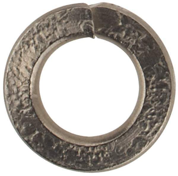 Value Collection - M2.5, 2.6mm ID, 5.1mm OD, 0.6mm Thick Split Lock Washer - 316 Austenitic Grade A4 Stainless Steel, Uncoated, 2.6mm Min ID, 2.9mm Max ID, 5.1mm Max OD - Apex Tool & Supply
