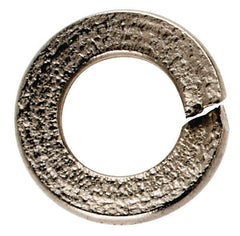 Value Collection - M3, 3.1mm ID, 5.8mm OD, 0.8mm Thick Split Lock Washer - 316 Austenitic Grade A4 Stainless Steel, Uncoated, 3.1mm Min ID, 3.4mm Max ID, 24mm Min OD, 5.8mm Max OD - Apex Tool & Supply