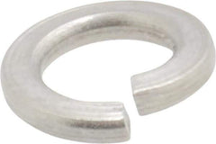 Value Collection - M5, 5.1mm ID, 9.2mm OD, 1.2mm Thick Split Lock Washer - 316 Austenitic Grade A4 Stainless Steel, Uncoated, 5.1mm Min ID, 5.4mm Max ID, 9.2mm Max OD - Apex Tool & Supply