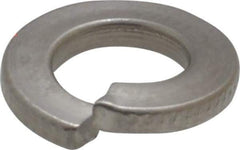 Value Collection - M6, 6.1mm ID, 11.8mm OD, 1.6mm Thick Split Lock Washer - 316 Austenitic Grade A4 Stainless Steel, Uncoated, 6.1mm Min ID, 6.5mm Max ID, 11.8mm Max OD - Apex Tool & Supply