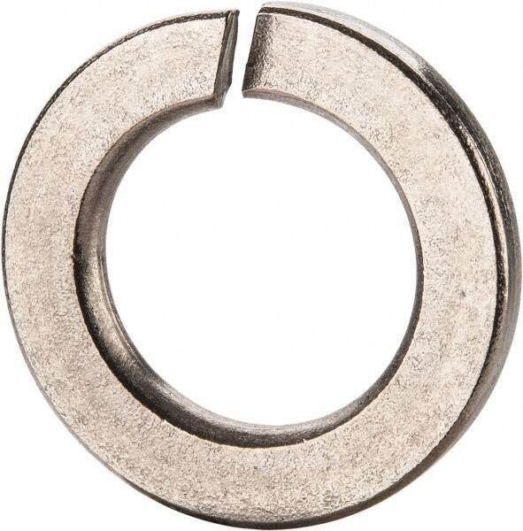 Value Collection - M16, 16.2mm ID, 27.4mm OD, 3.5mm Thick Split Lock Washer - 316 Austenitic Grade A4 Stainless Steel, Uncoated, 16.2mm Min ID, 17mm Max ID, 27.4mm Max OD - Apex Tool & Supply