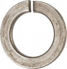 Value Collection - M36, 36.5mm ID, 58.2mm OD, 6mm Thick Split Lock Washer - 316 Austenitic Grade A4 Stainless Steel, Uncoated, 36.5mm Min ID, 37.7mm Max ID, 58.2mm Max OD - Apex Tool & Supply