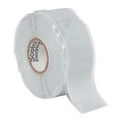 3M - 1" x 30', Gray Silicone Electrical Tape - Series 70, 12 mil Thick - Apex Tool & Supply